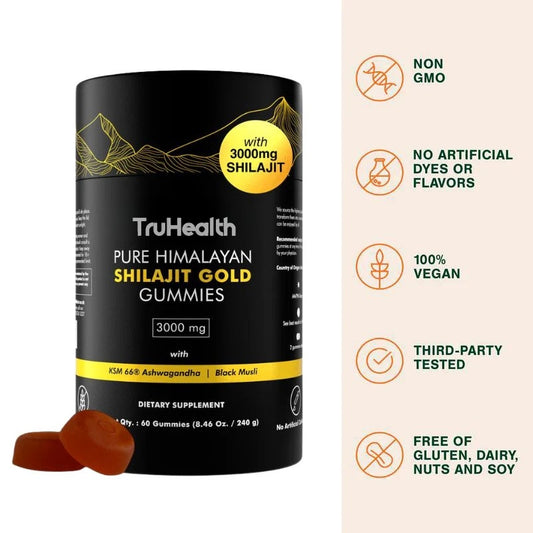 TruHealth™ | Shilajit Gold Gummies