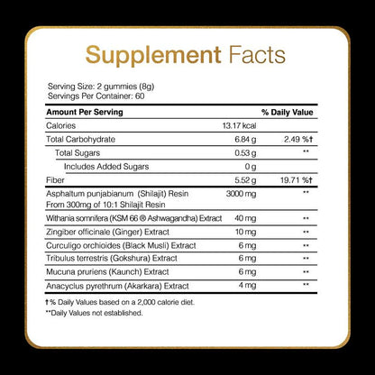 TruHealth™ | Shilajit Gold Gummies