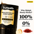 TruHealth™ | Pure Shilajit Honey Sticks
